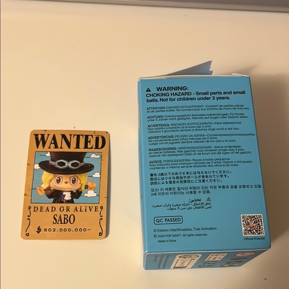 POP MART The Monsters X One Piece Sabo Figure - Picture 4 of 4